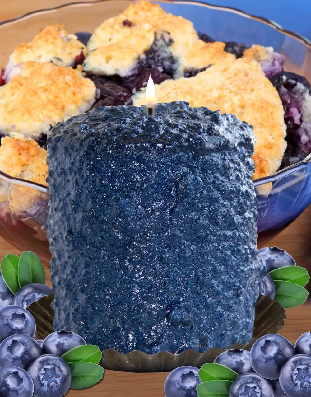 Blueberry Cobbler Warm Glow Candle
