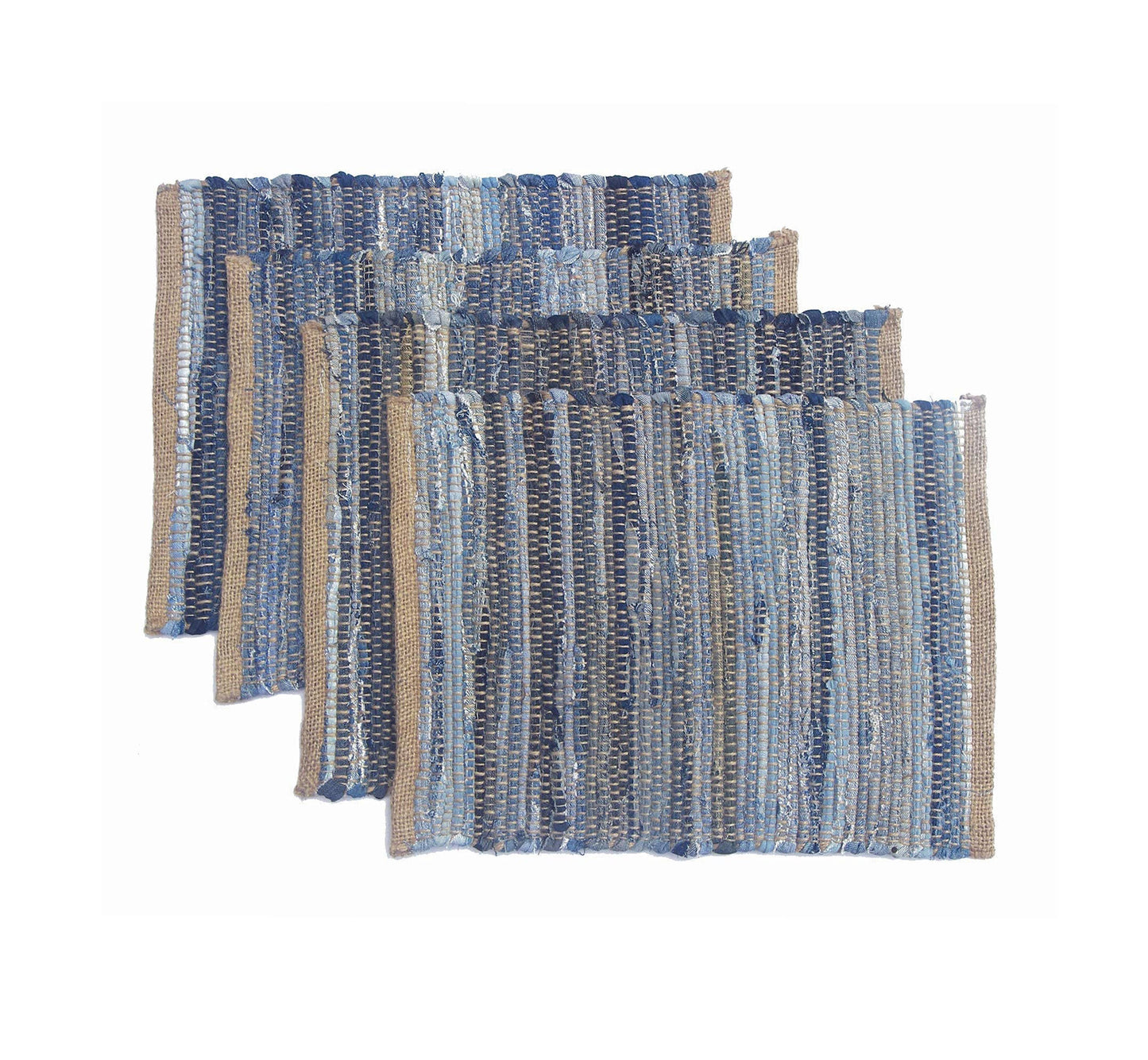 Denim Set of 4 Placemats • table linens