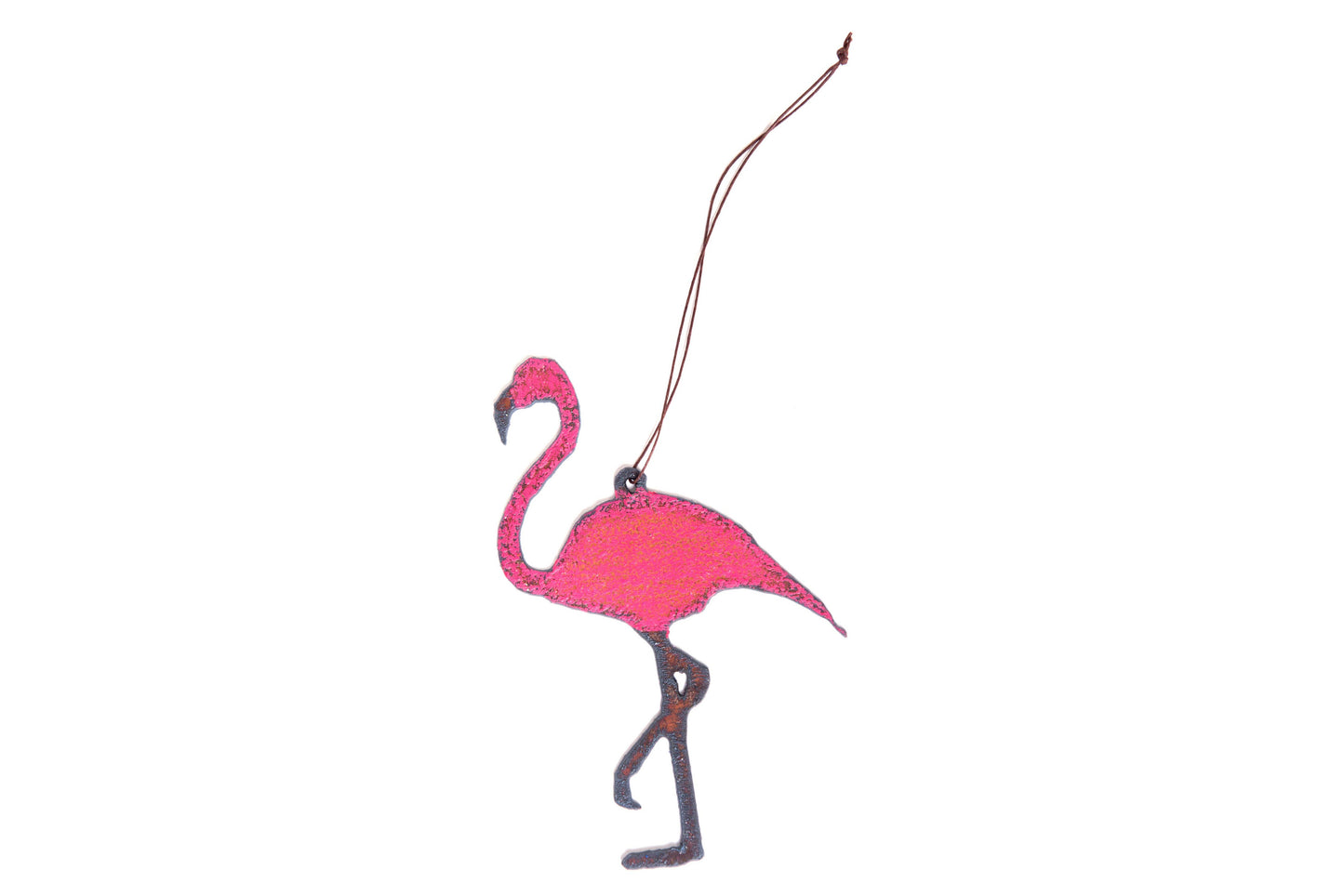 Flamingo Ornaments nautical metal beach gift coastal decor