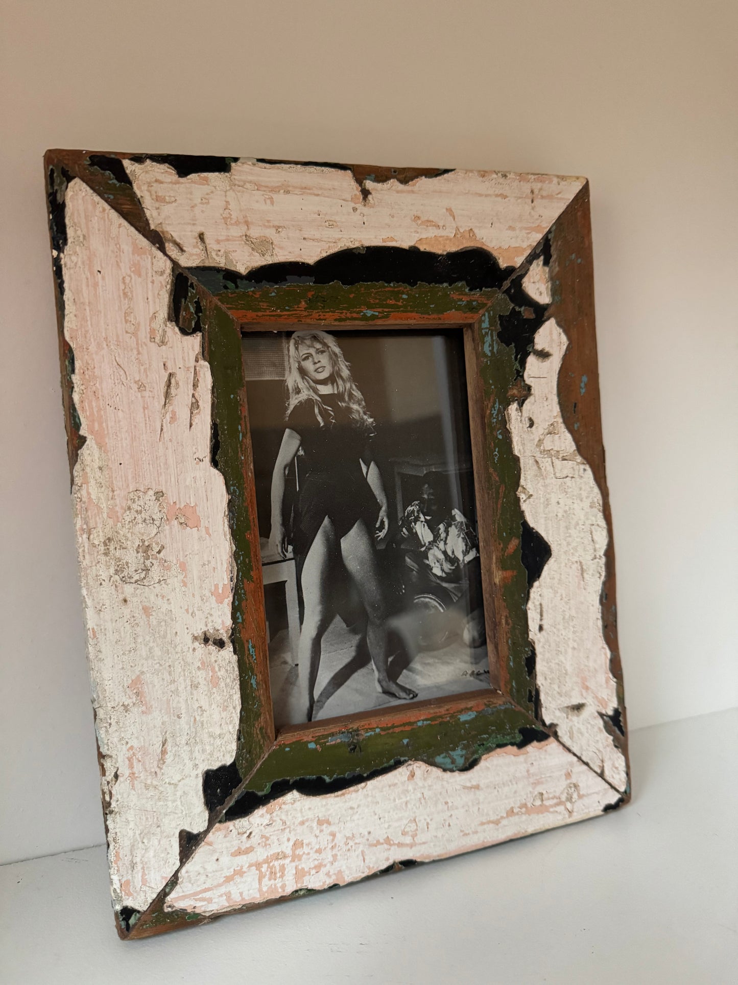 4x6 Salvaged Handcrafted Frame • upcycled picture frames • reclaimed wood picture frames
