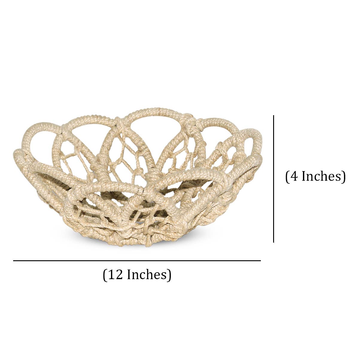 Bohemian Baskets • Set of 3 Jute Baskets