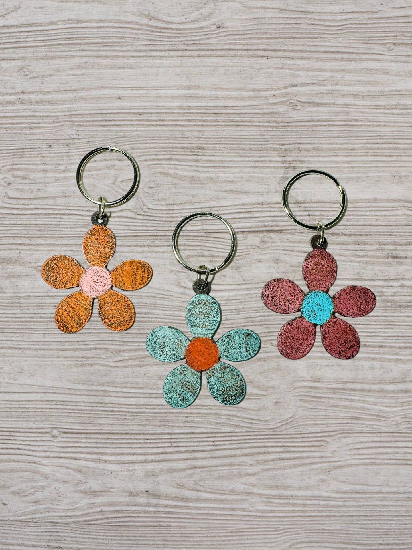Flower keychain
