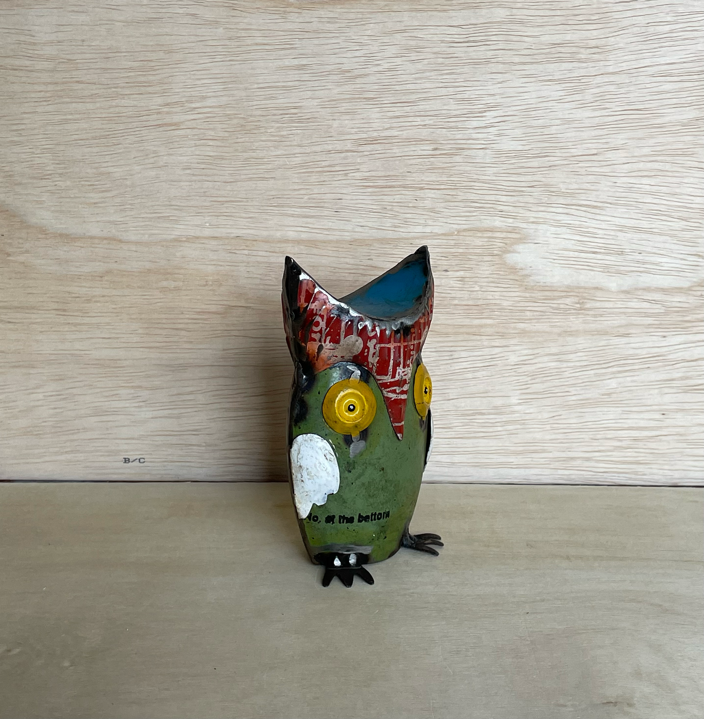 Kirby the Owl • Recycled Metal Animals