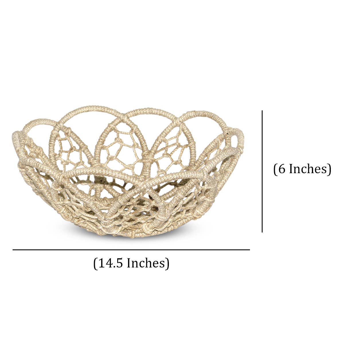 Bohemian Baskets • Set of 3 Jute Baskets