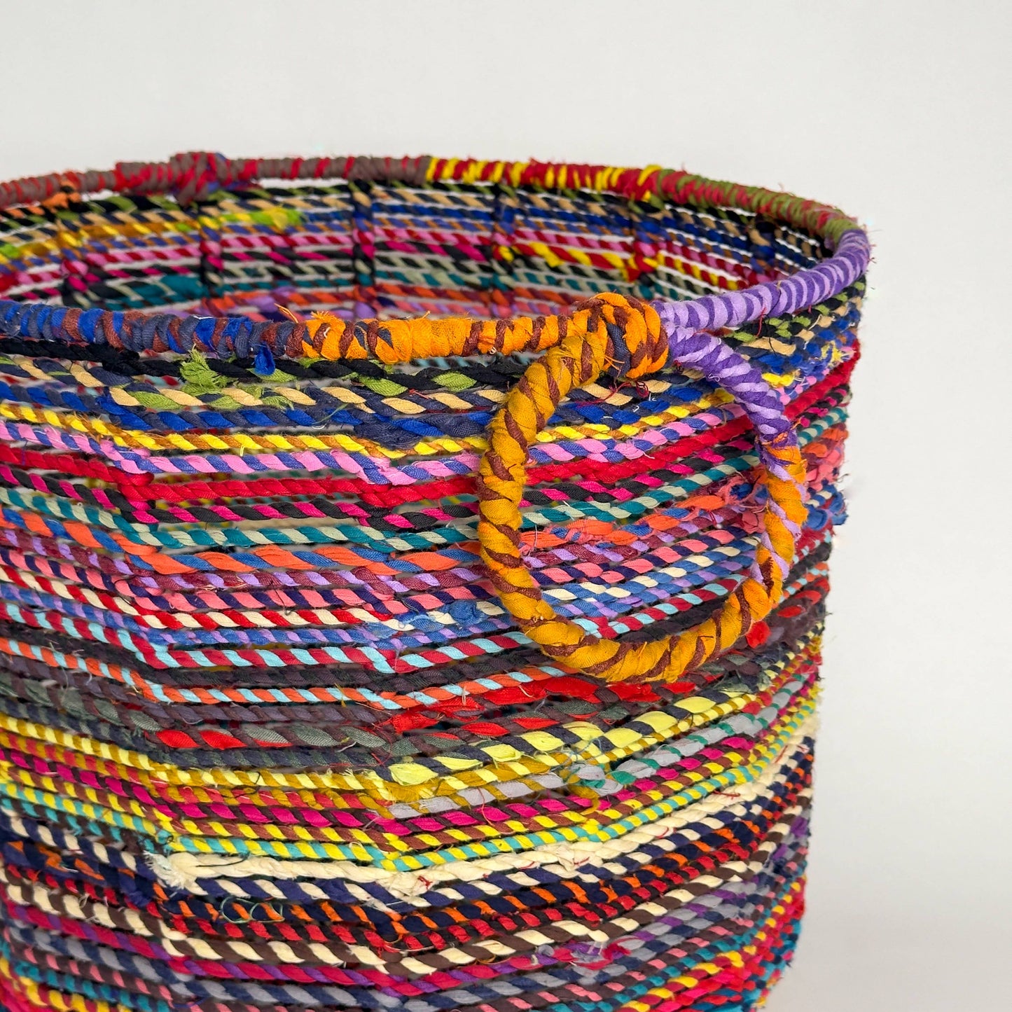 Boho Bloom Baskets • Colorful Jute Baskets