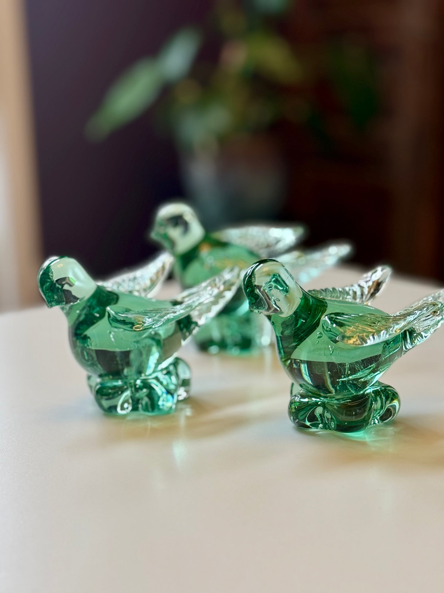 Recycled Glass Bird