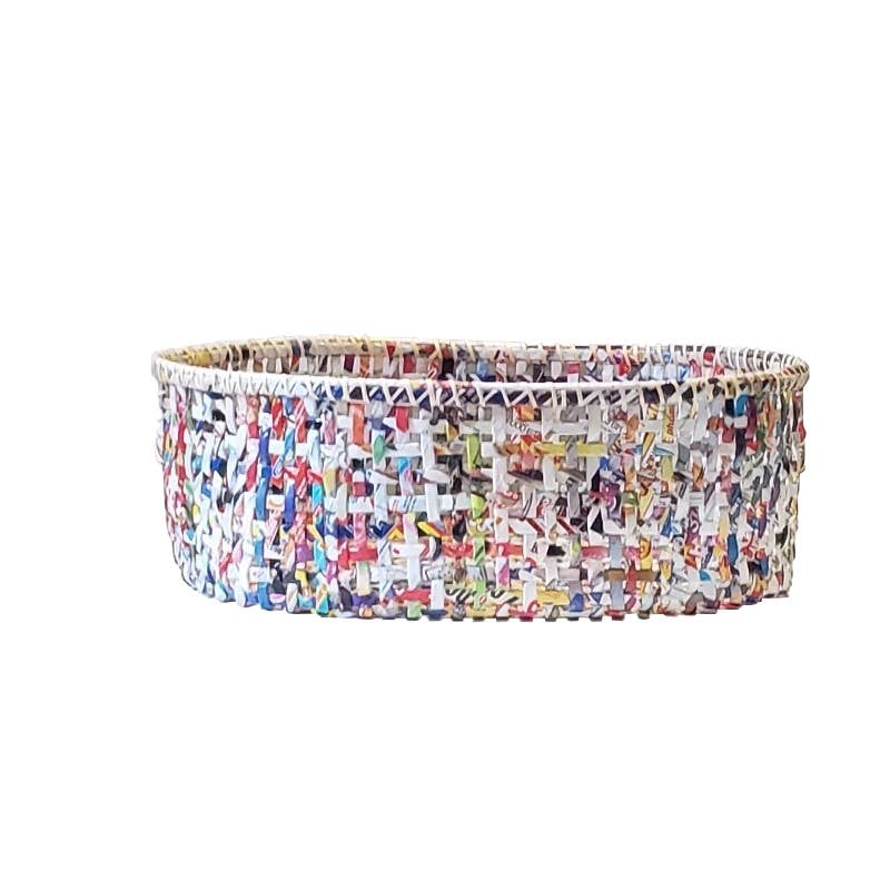 Oval Basket - Recycled Paper