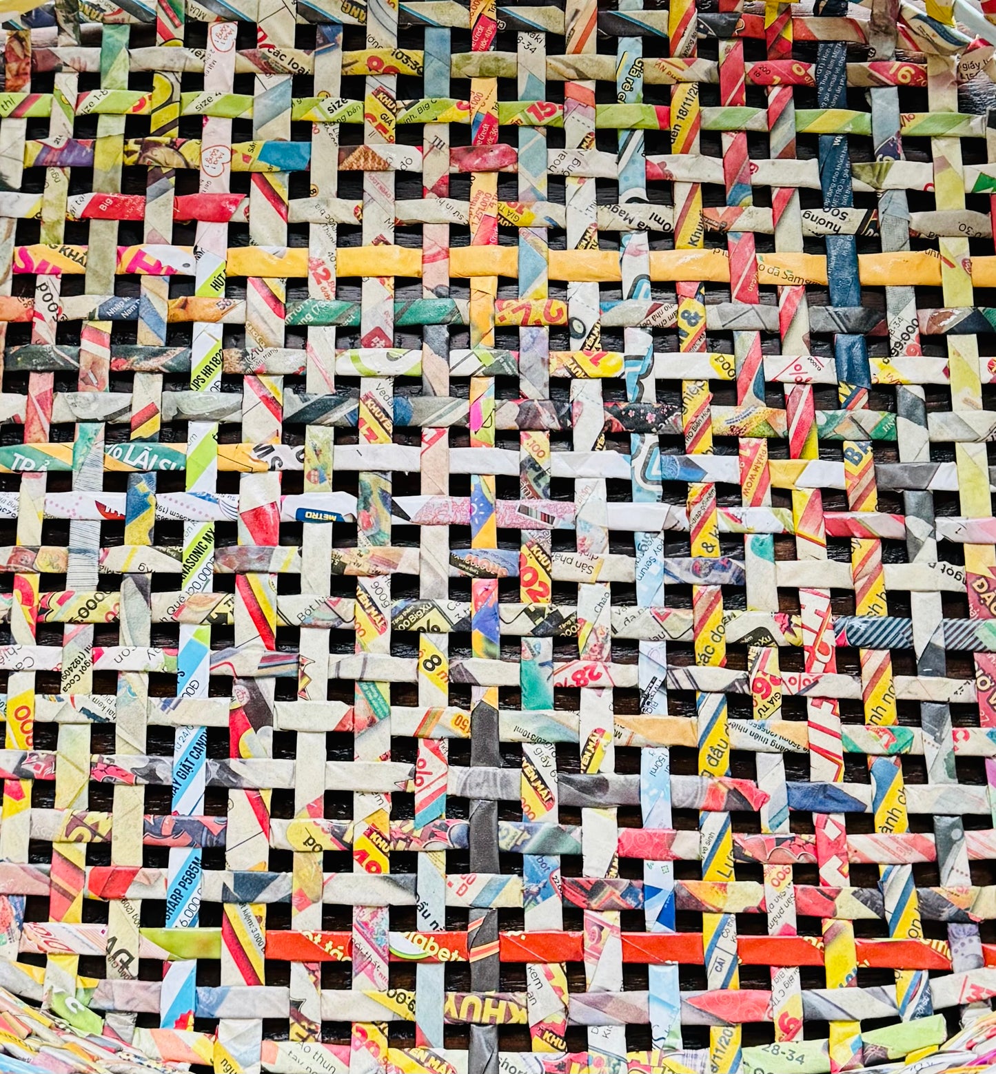 Oval Basket - Recycled Paper