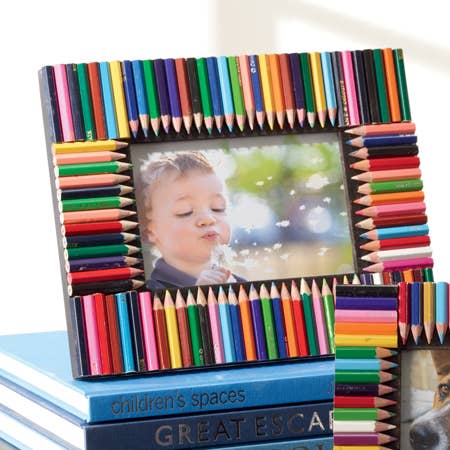 4x6 Colored Pencil Picture Frame