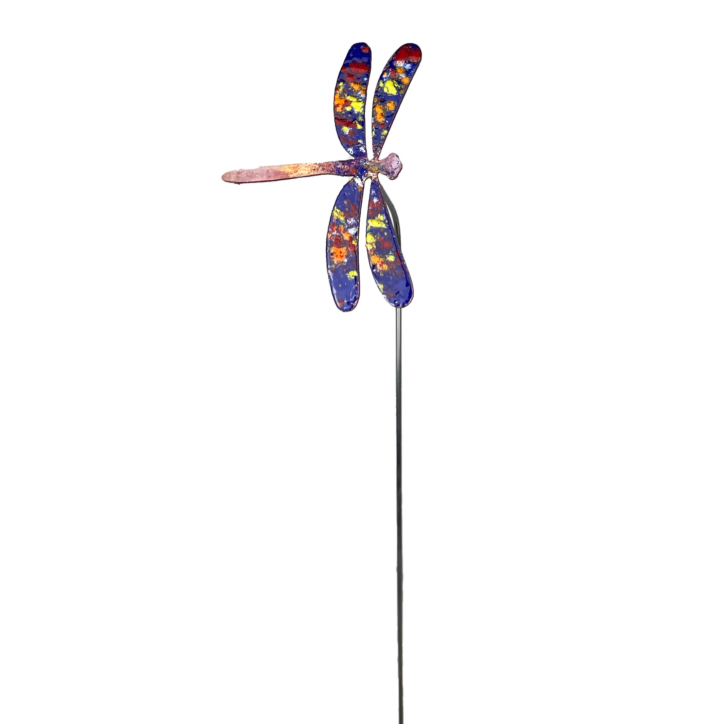 Copper Dragonfly plant stakes • decorative plant stakes