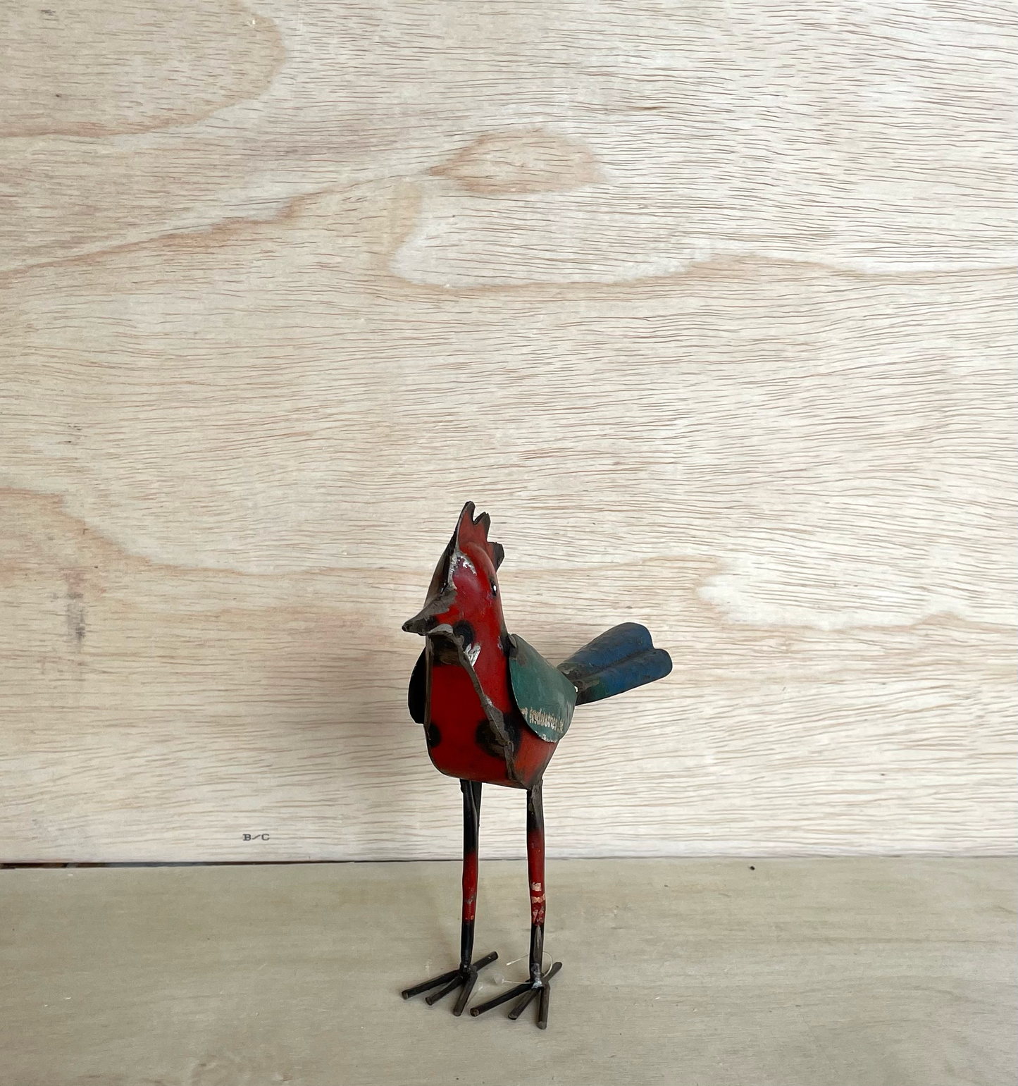 Dizzy the Roadrunner• Recycled Metal Animals