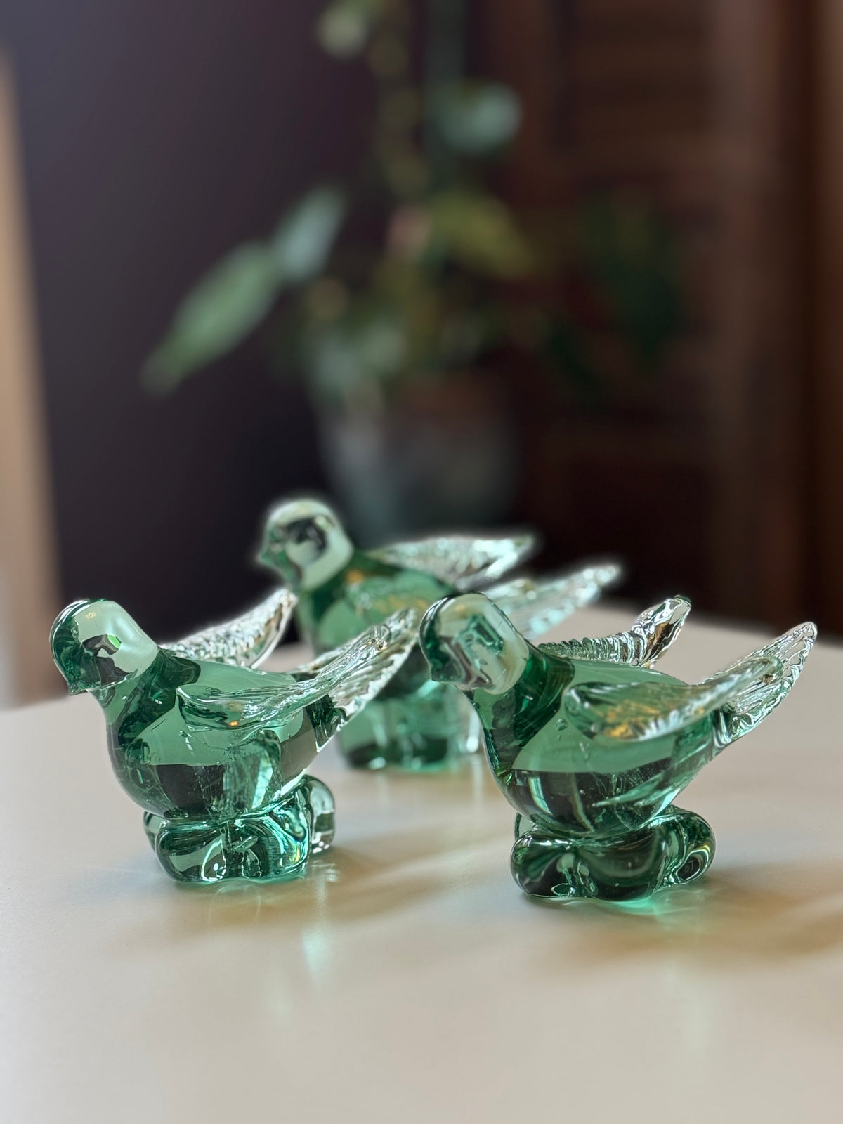 Recycled Glass Bird