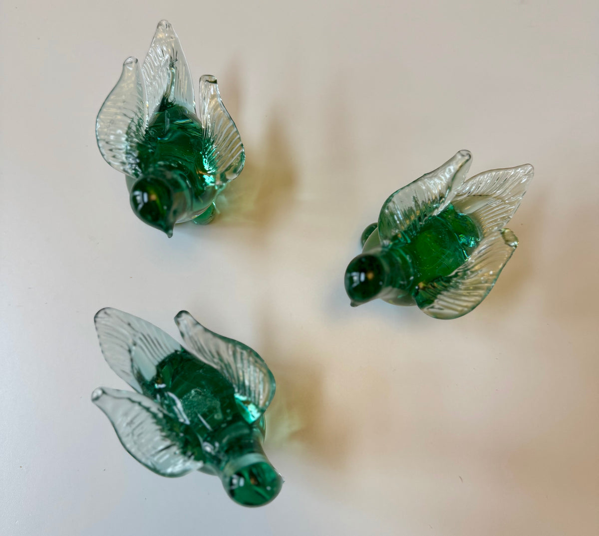Recycled Glass Bird