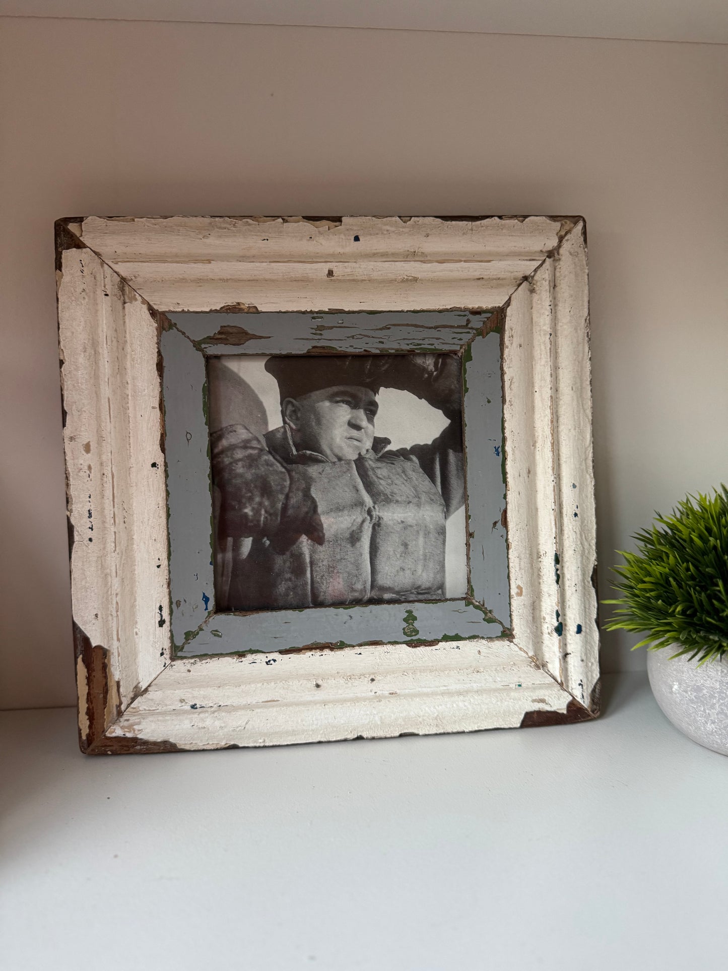 6x6 Salvaged Handcrafted Frame • upcycled picture frames • reclaimed wood picture frames