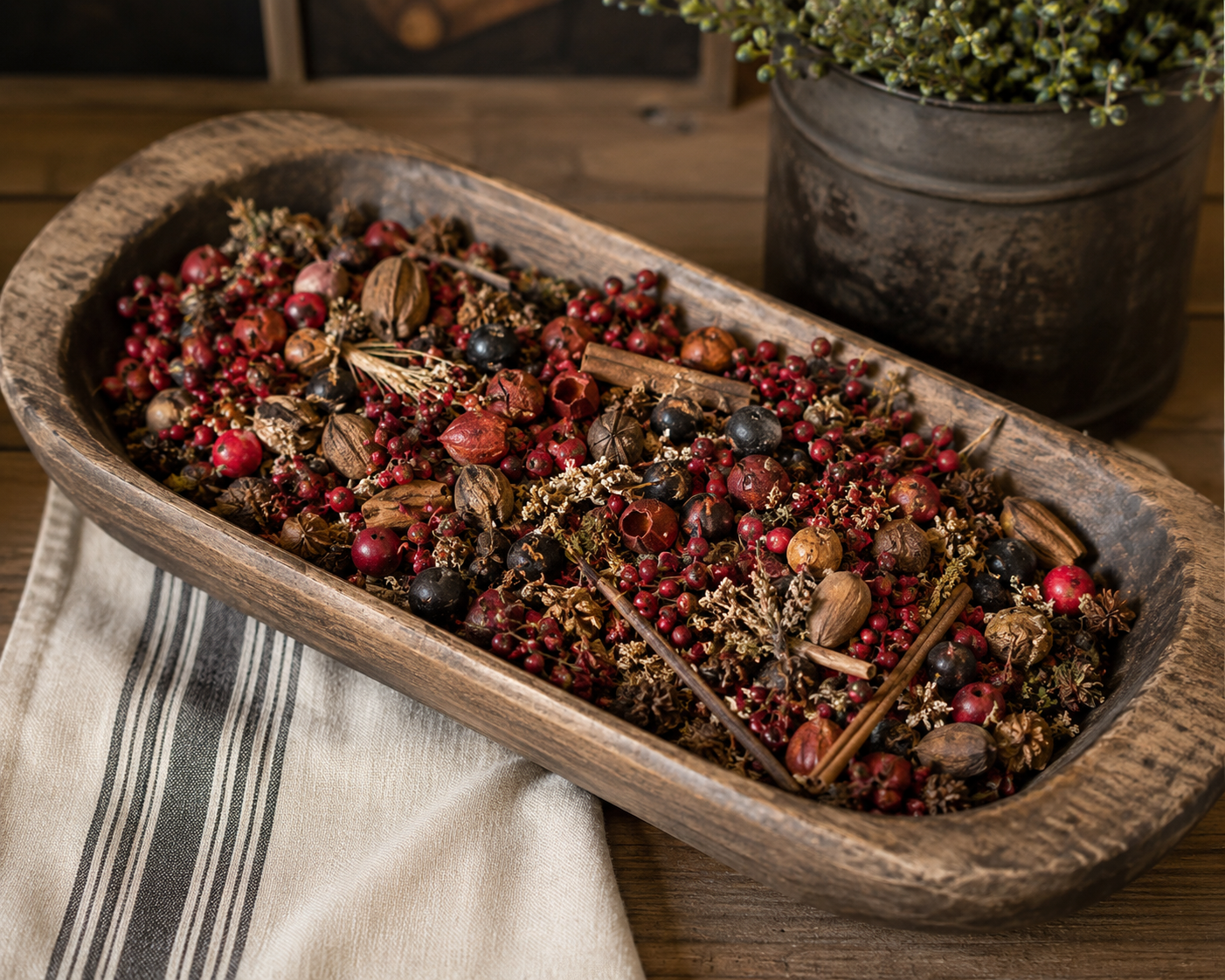 Scented Potpourri with Rosehips - Orange Clove - 4 Cup Bag