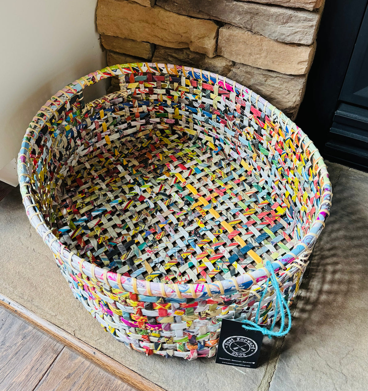Oval Basket - Recycled Paper
