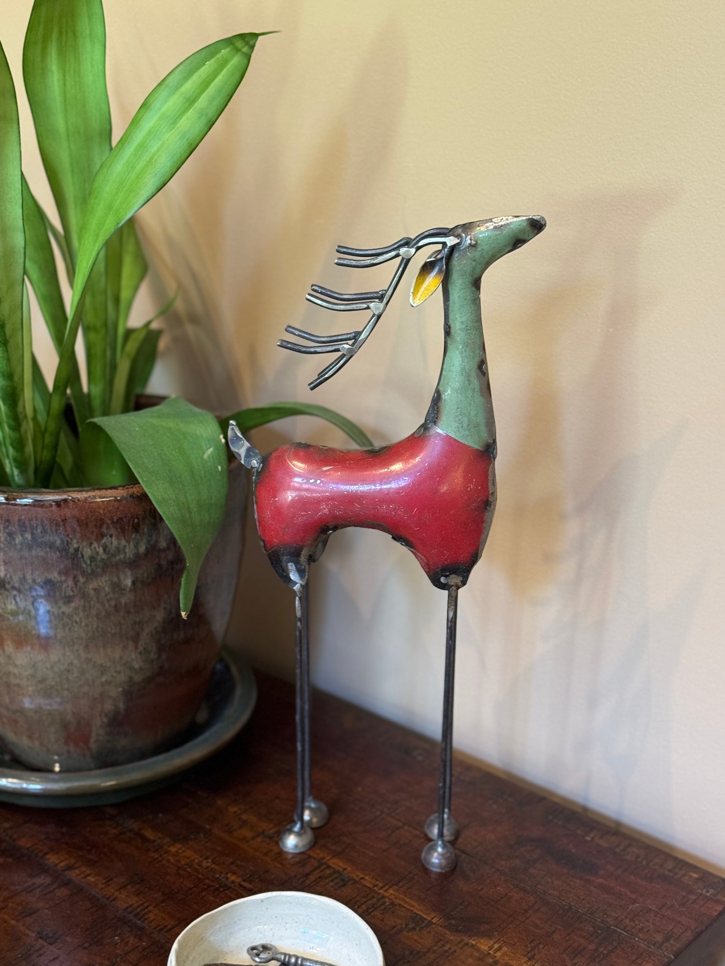 Recycled Metal Deer