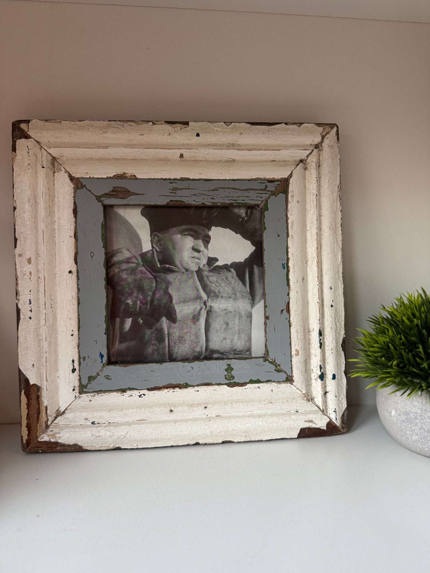 6x6 Salvaged Handcrafted Frame • upcycled picture frames • reclaimed wood picture frames