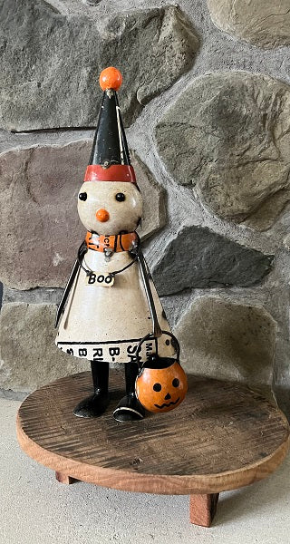 Boo the Trickster • Recycled Metal Ghost