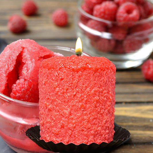 Raspberry Sorbet Warm Glow Candle