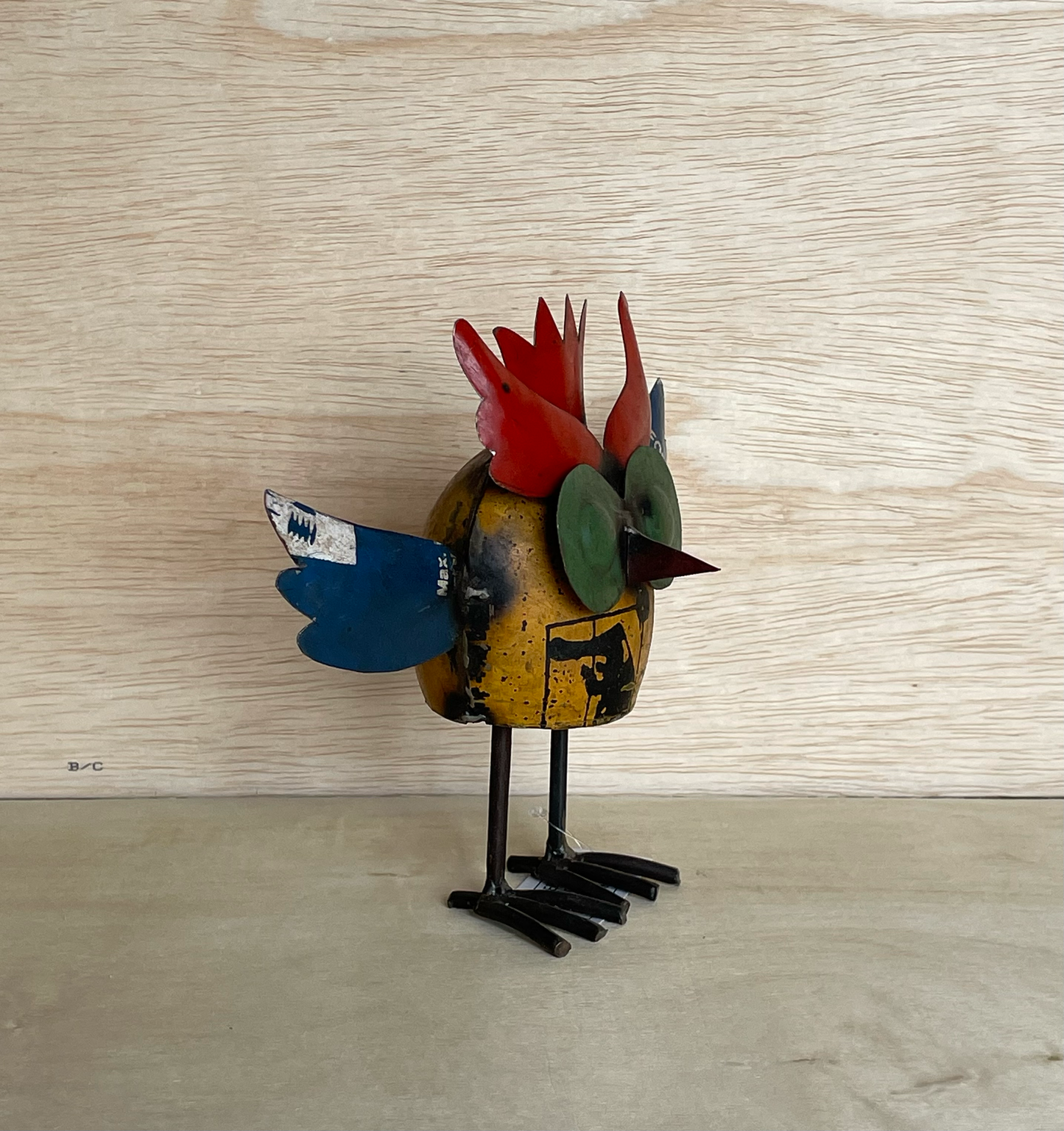 Hootdini the wild owl • Recycled Metal Animals