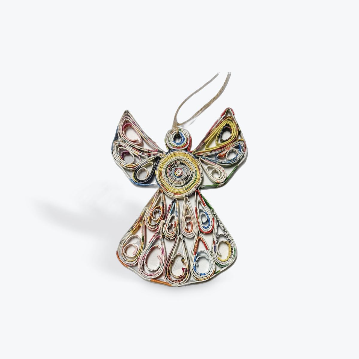 Angel Ornament • Reclaimed Paper Ornaments