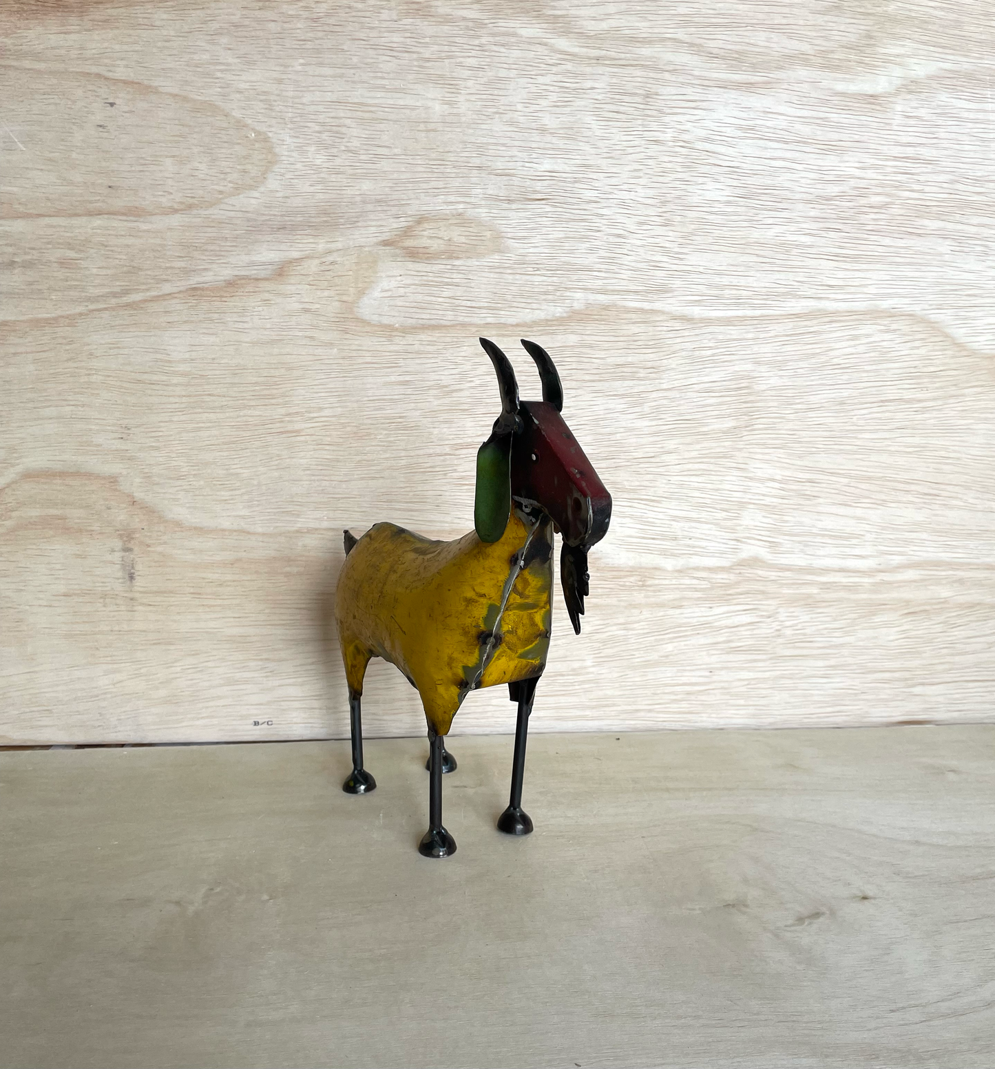 Grover the Goat • Recycled Metal Animals