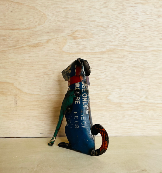 Ardo the Dog • Recycled Metal Animals