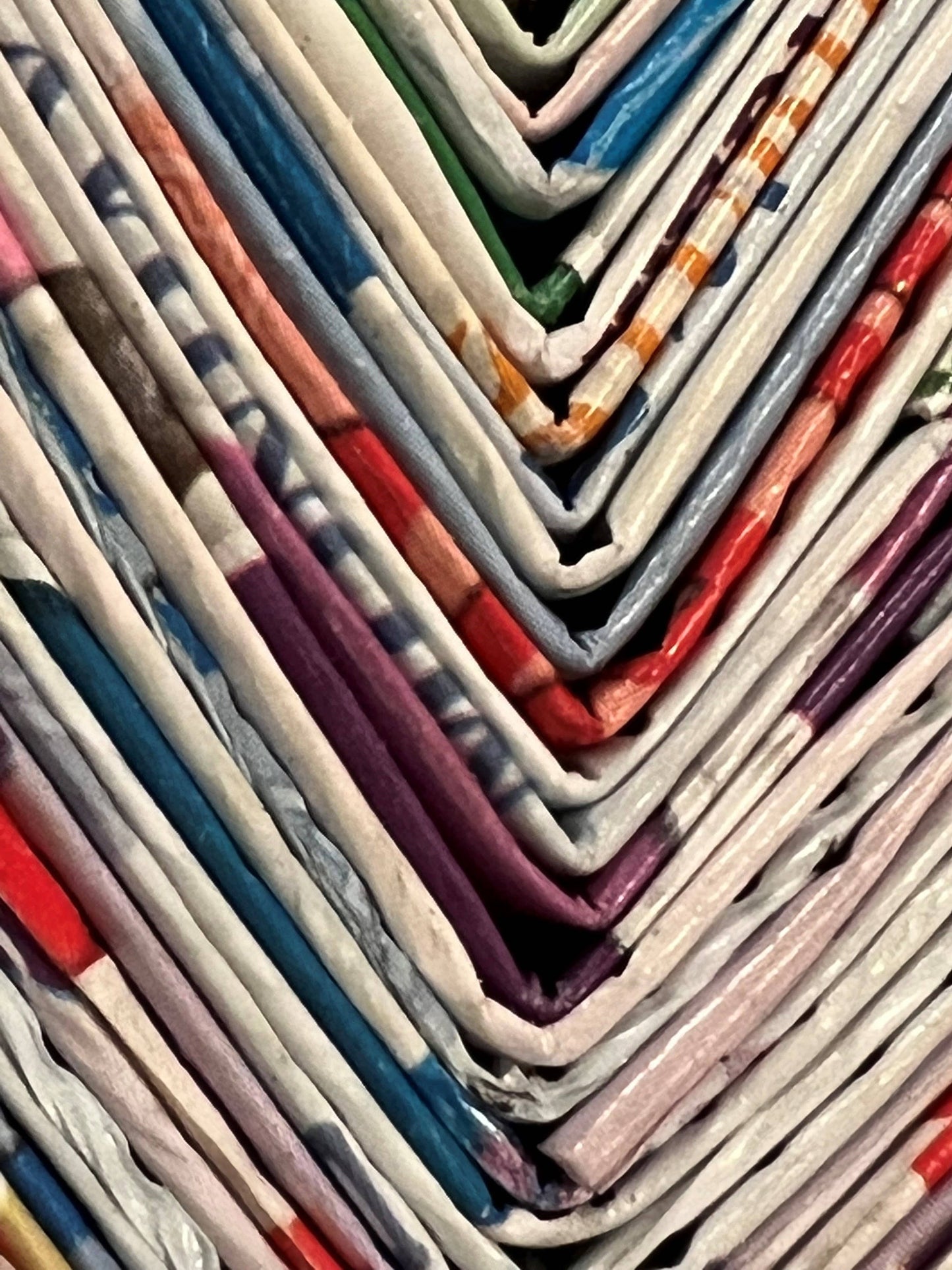 Coasters •. Recycled Magazine Coasters