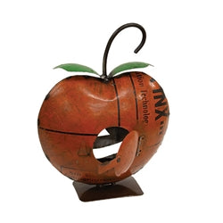 Jack O Lantern Luminary • Reclaimed Metal Pumpkin Luminary