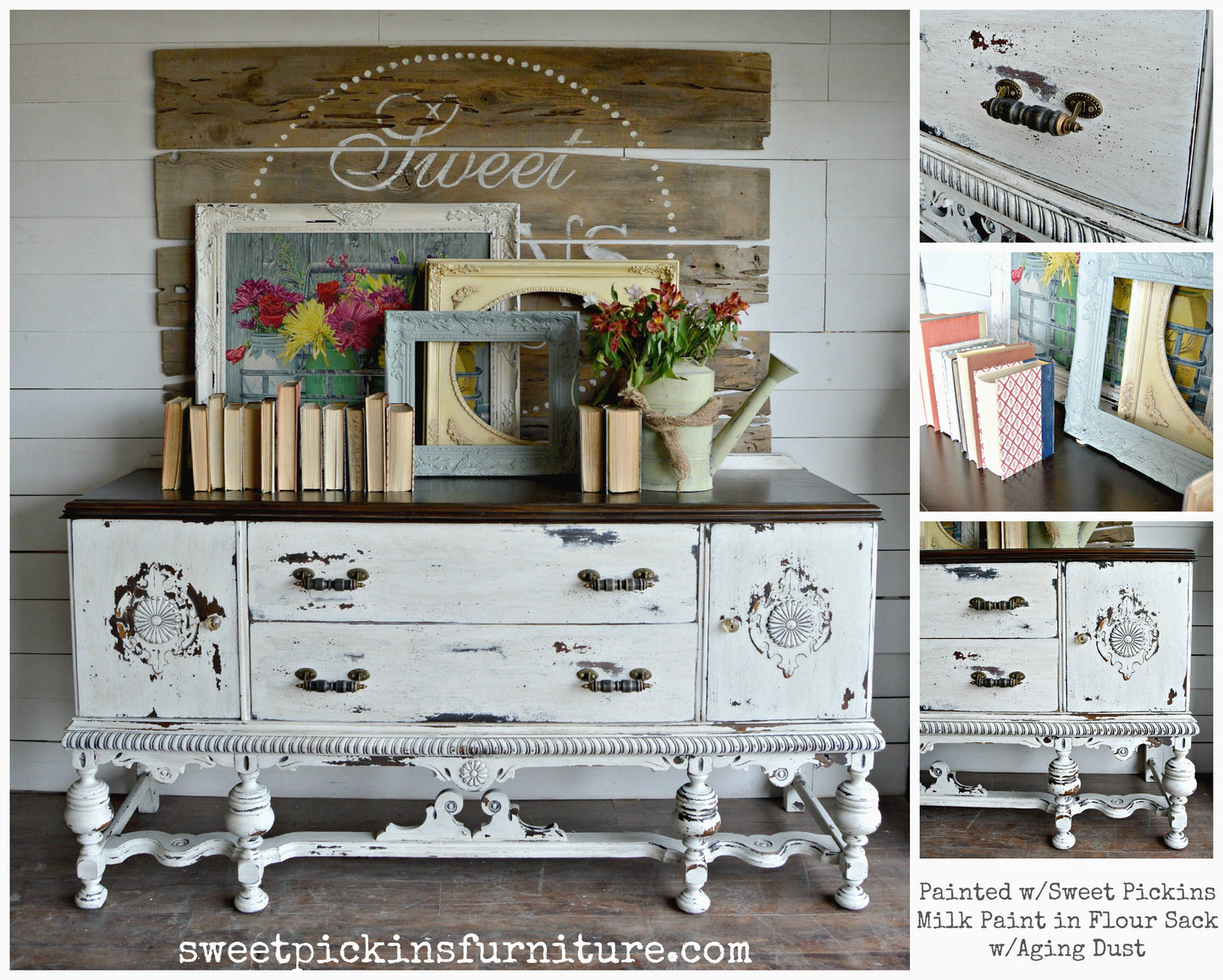 Flour Sack Sweet Pickins Milk Paint