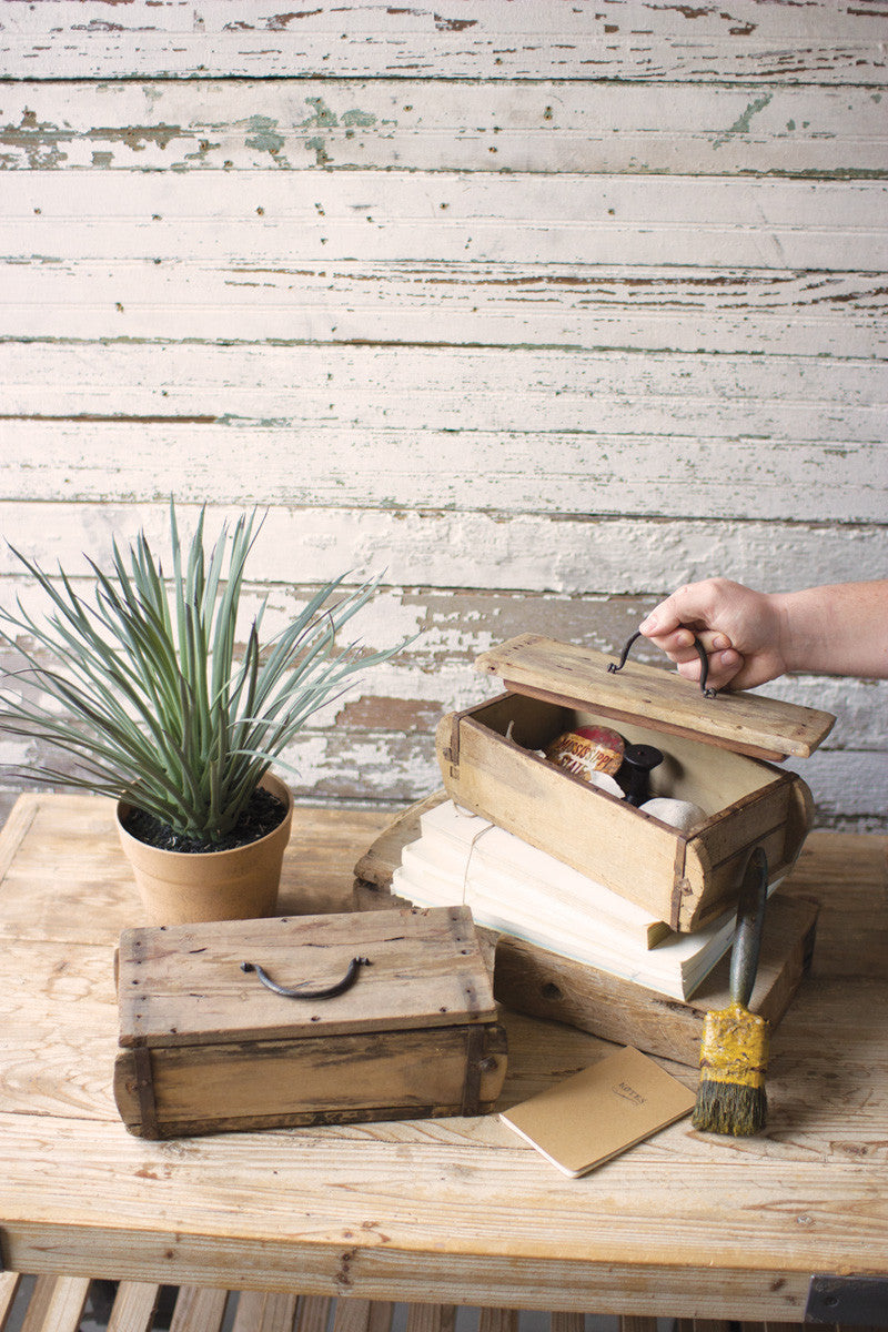 Repurposed Wooden Brick Mold