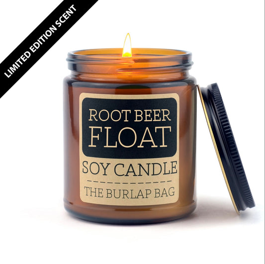 Root Beer Float Soy Candle