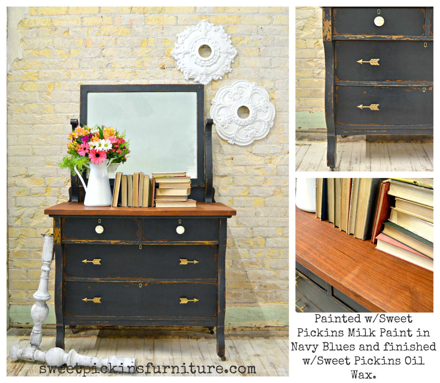 Navy Blues Sweet Pickins Milk Paint