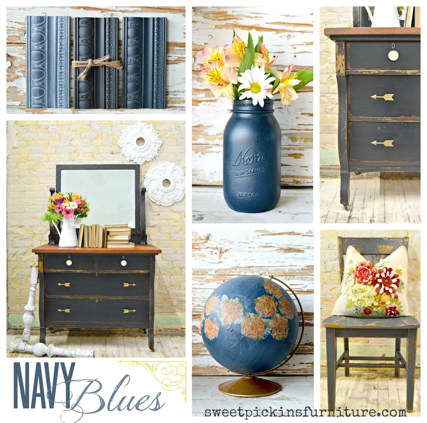 Navy Blues Sweet Pickins Milk Paint