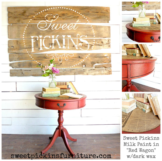 Red Wagon Sweet Pickins Milk Paint