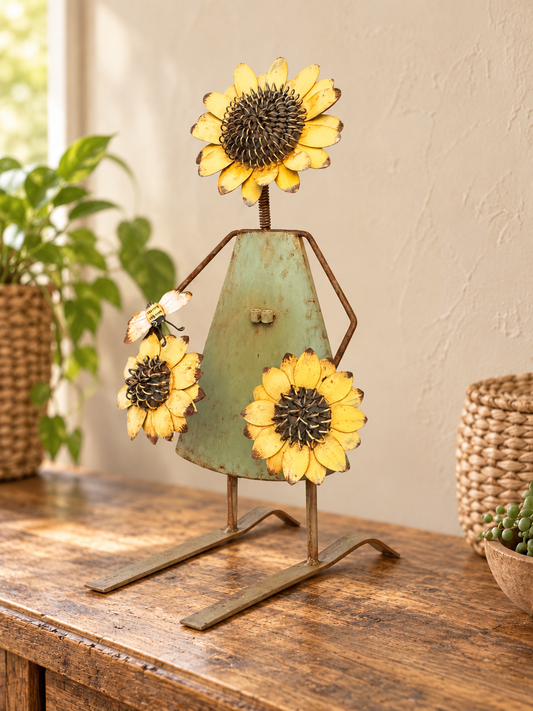 Flower Child • Metal Flower Decor