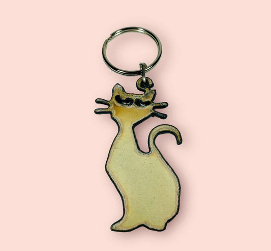 Feline Fine Keychain