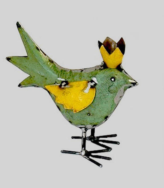 Eleanor the Bird • Recycled Metal Bird
