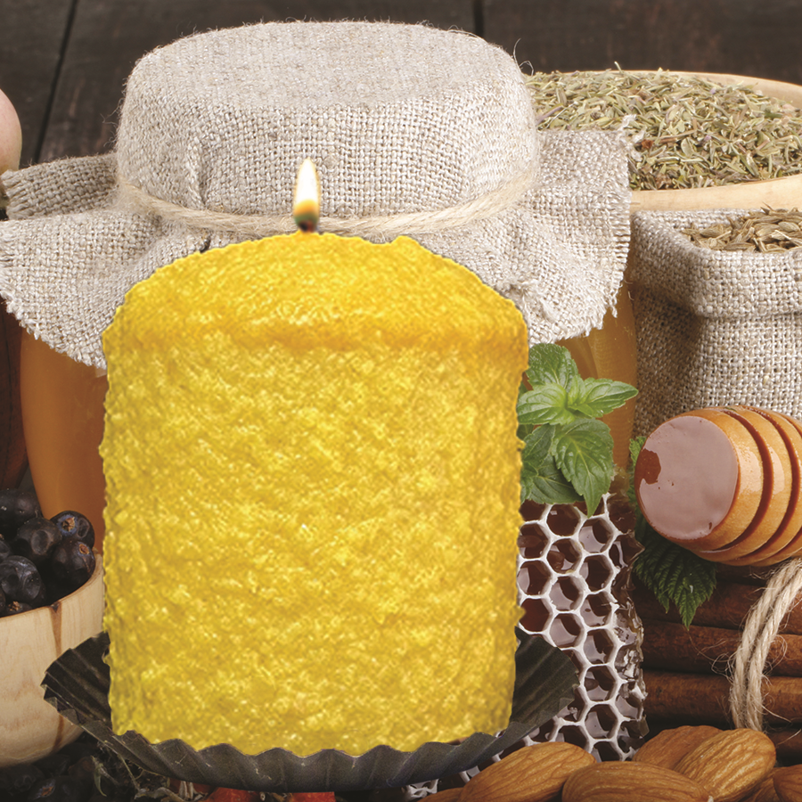 Spiced Honey Hearth Candle