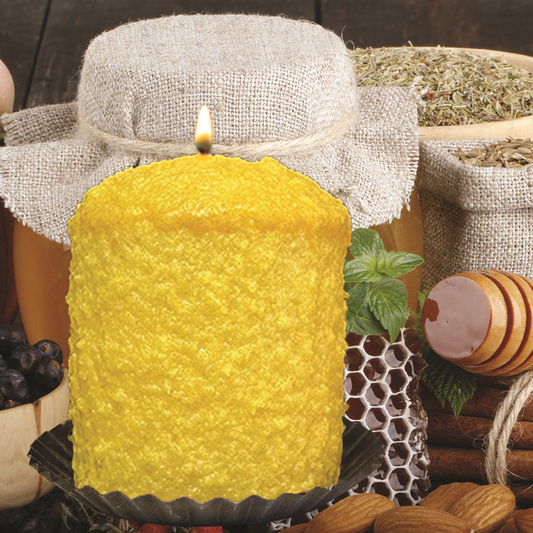 Spiced Honey Hearth Candle