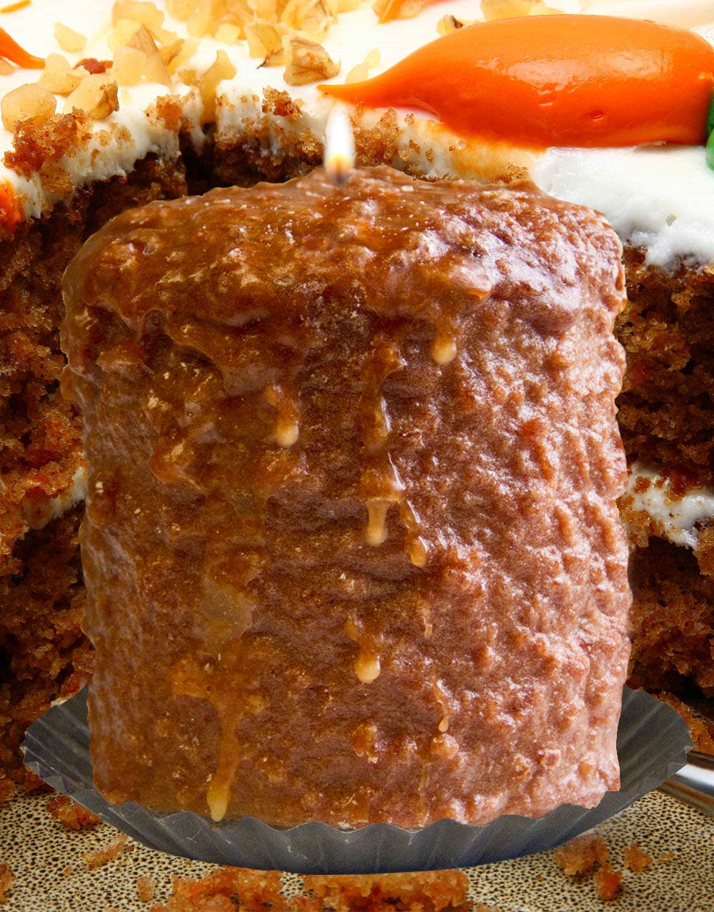 Carrot Cake Hearth Candle