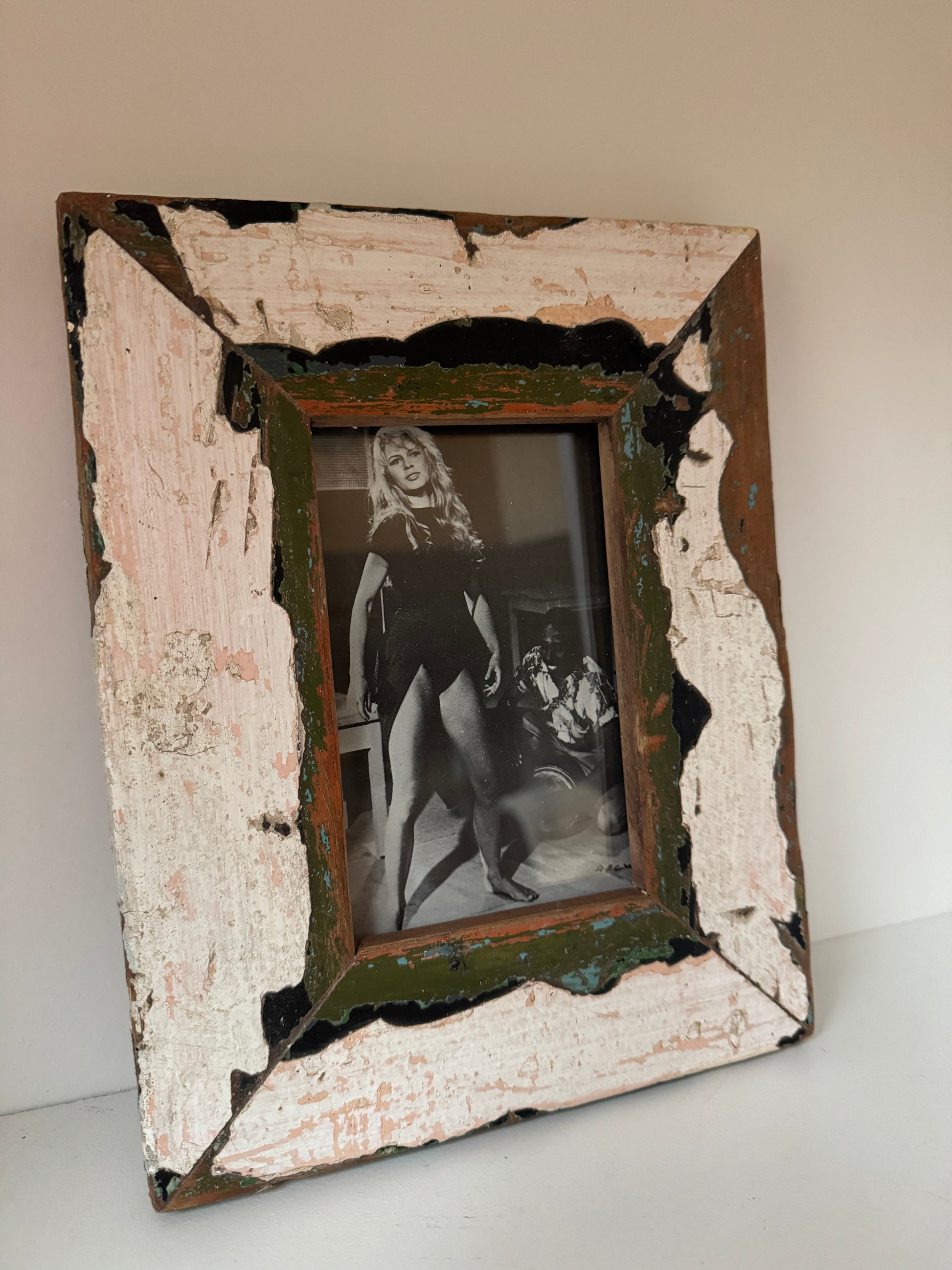 4x6 Salvaged Handcrafted Frame • upcycled picture frames • reclaimed w ...