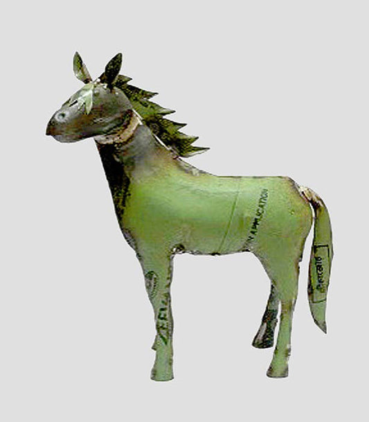 Horse Recycled Metal Animals