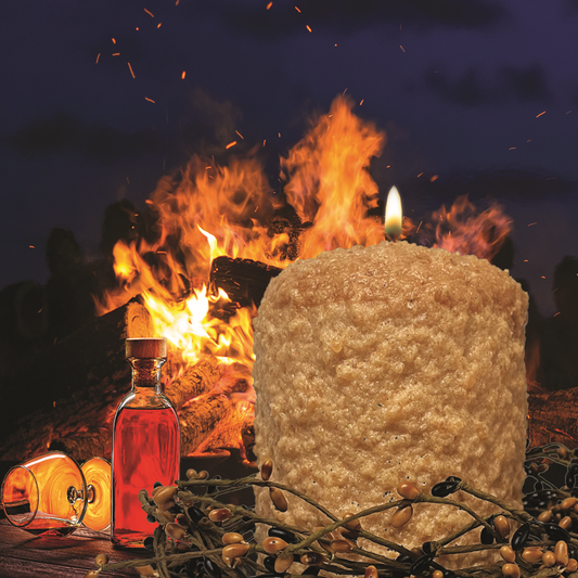 Bonfire Bourbon Hearth Candle