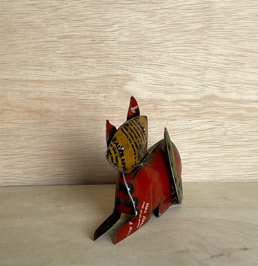 Lena • The Resting Kitty Recycled Metal Animals