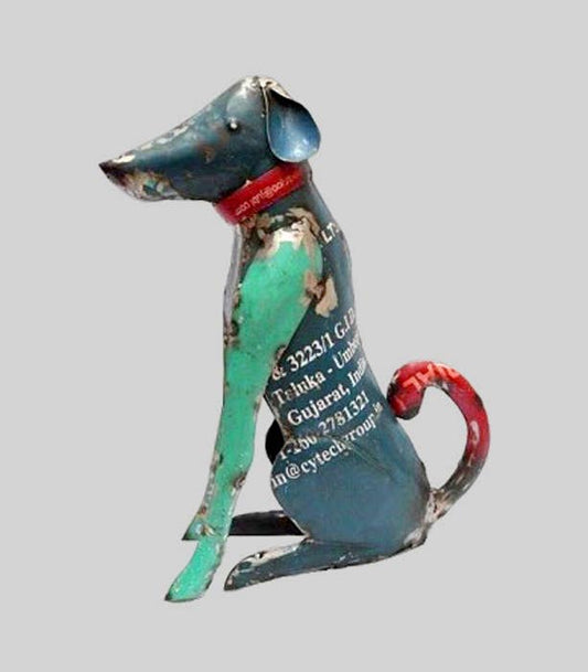Ardo the Dog • Recycled Metal Animals