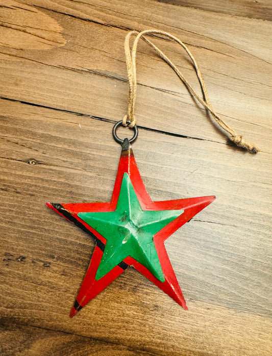 Repurposed star ornament