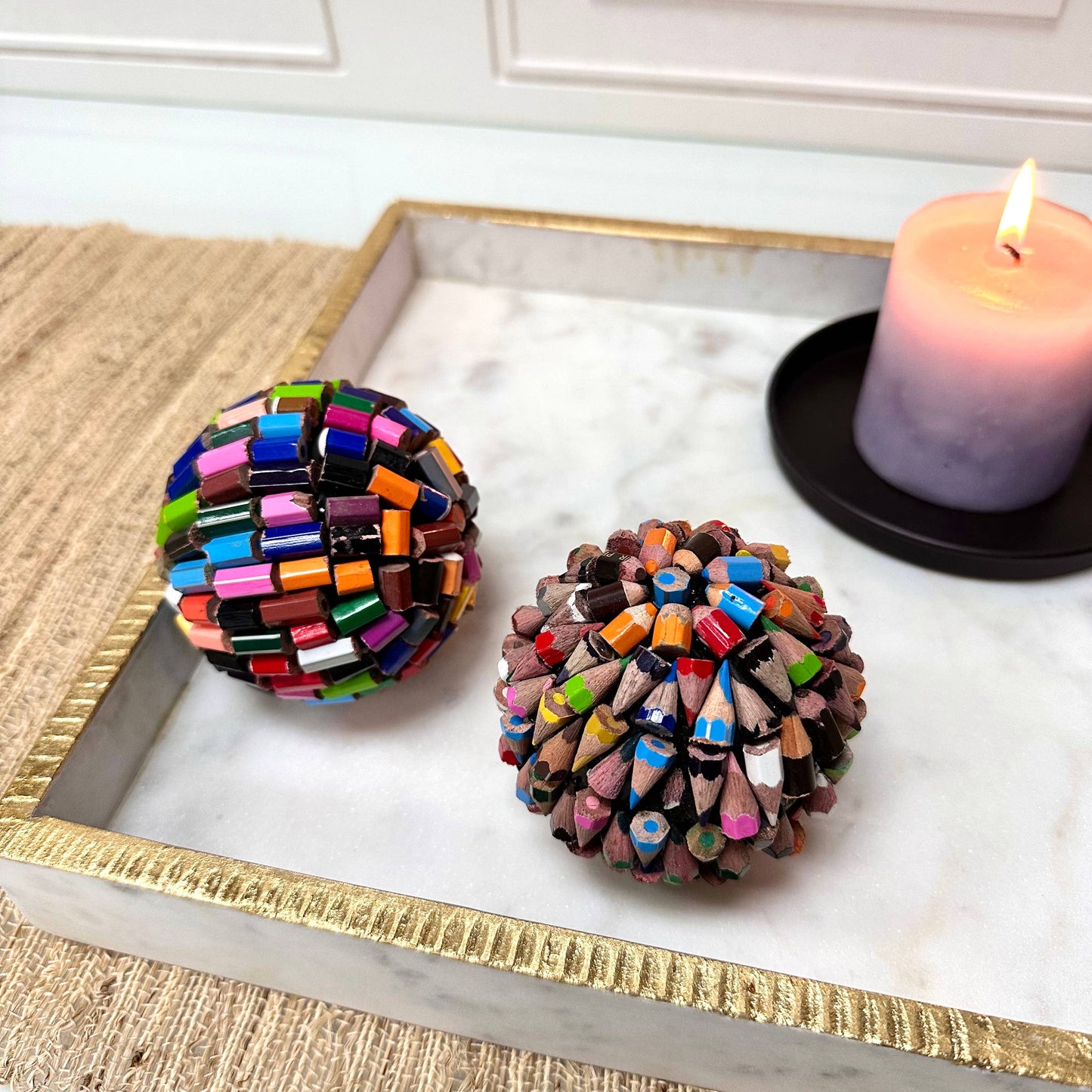 Colorful Pencil Deco Balls