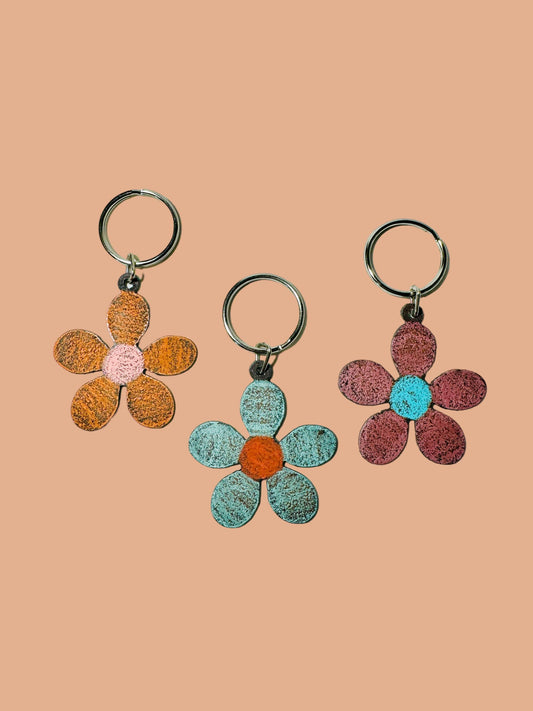 Flower keychain